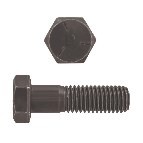 1/4"-20 x 1-1/2" Hex Head Cap Bolts Grade 5 UNC Bare Metal PT | 105073-313