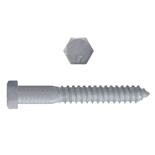 3/8" x 3" Hex Lag Bolts Steel Galvanized | 105854-500