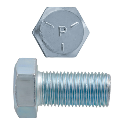 9/16"-18 x 1-1/2" Hex Head Cap Bolts Grade 5 UNF Zinc FT | 105076-627