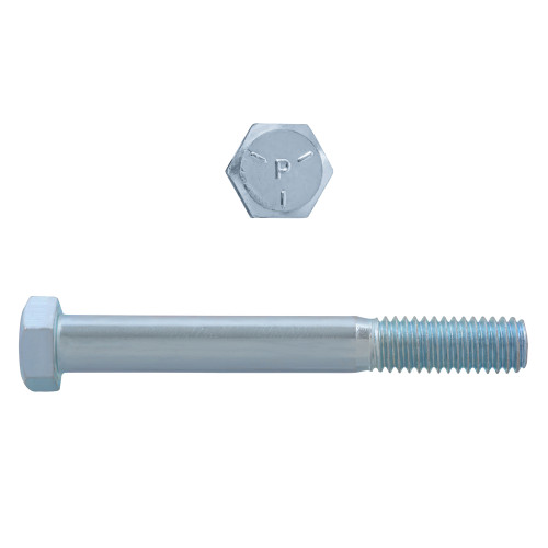 3/8"-16 x 3" Hex Head Cap Bolts Grade 5 UNC Zinc PT | 105023-038