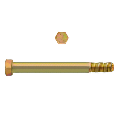 1"-14 x 7" Hex Head Cap Bolts Grade 8 UNF Zinc-Yellow PT | 105080-818