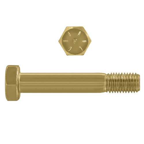 9/16"-12 x 6" Hex Head Cap Bolts Grade 8 UNC Zinc-Yellow PT | 105079-643