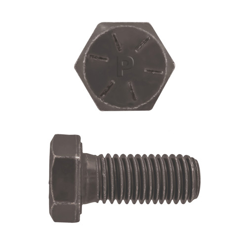 1/4"-20 x 3/4" Hex Head Cap Screws Grade 8 UNC Bare Metal FT | 105077-307