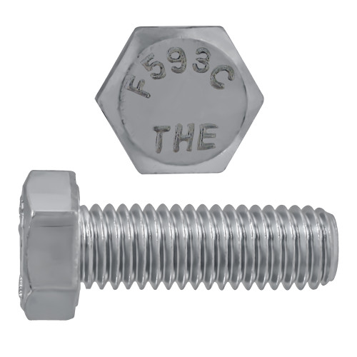 1/2"-13 x 1-1/2" Hex Head Cap Screws 18.8 Stainless Steel UNC FT | 105009-098