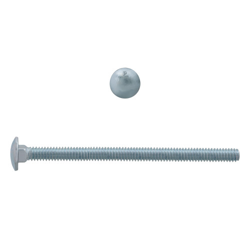 1/4"-20 x 4" Carriage Bolts Zinc Grade 2 UNC FT | 105129-324