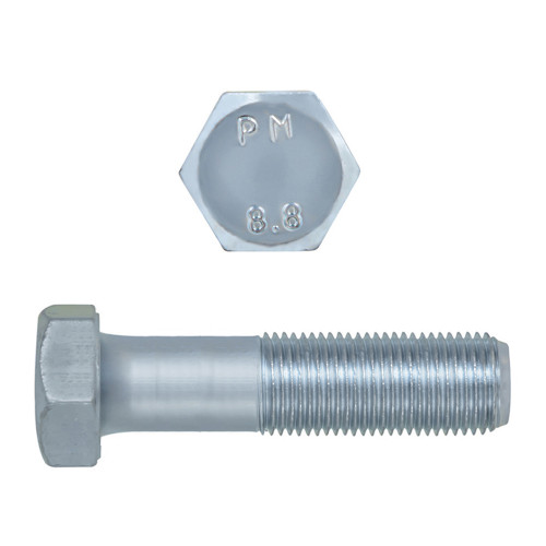M10-1 x 40mm Metric Hex Head Cap Screws Class 8.8 Extra Fine Zinc DIN961 FT | 105024-174