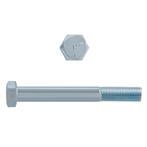 1/2"-20 x 5" Hex Head Cap Screws Grade 5 UNF Zinc PT | 105076-596