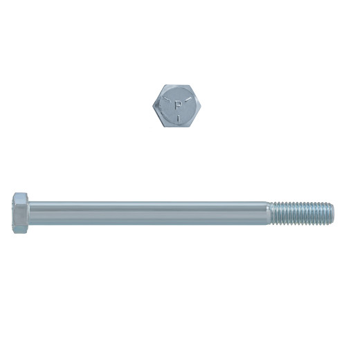 1/2"-13 x 7" Hex Head Cap Bolts Grade 5 UNC Zinc PT | 105075-601