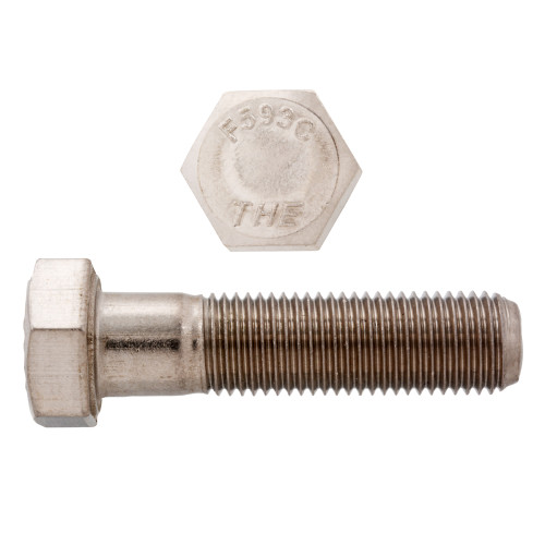 3/8"-24 x 1-1/2" Hex Head Cap Screws 18.8 Stainless Steel UNF PT | 1055001-493