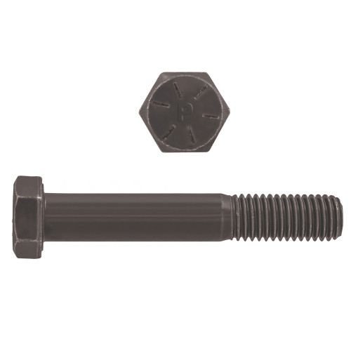 7/16"-14 x 4-1/2" Hex Head Cap Bolts Grade 8 UNC Bare Metal PT | 105077-550