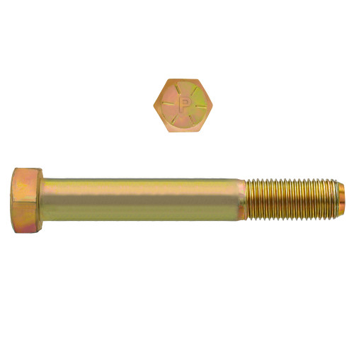 7/8"-14 x 6" Hex Head Cap Screws Grade 8 UNF Zinc-Yellow PT | 105080-775