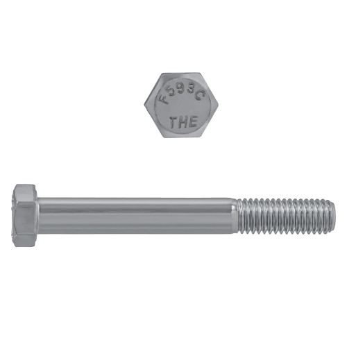 1/2"-13 x 4" Hex Head Cap Screws 18.8 Stainless Steel UNC PT | 1055000-594
