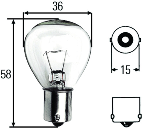 S11 24V 45W Ba15S | HELH83035051