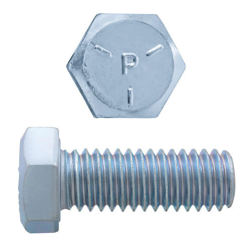 3/8"-16 x 3/4" Hex Head Cap Screws Grade 5 UNC Zinc FT | 105075-487