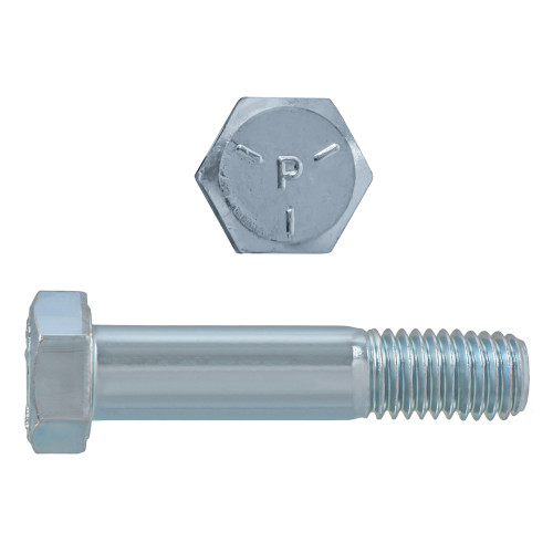 9/16"-12 x 4-1/2" Hex Head Cap Bolts Grade 5 UNC Zinc PT | 105075-639