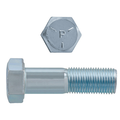 3/4"-16 x 3-1/2" Hex Head Cap Bolts Grade 5 UNF Zinc PT | 105076-723