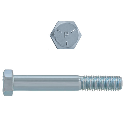 1/2"-13 x 3-1/4" Hex Head Cap Bolts Grade 5 UNC Zinc PT | 105075-591