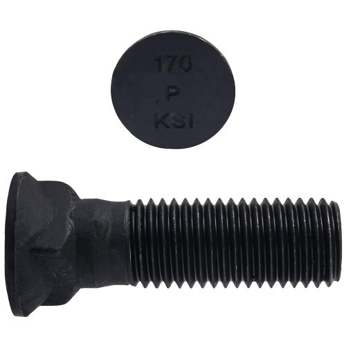 M12-1.75 x 35mm Metric Hex Head Cap Screws Class 10.9 Coarse Zinc-Yellow DIN933 FT | 105009-022