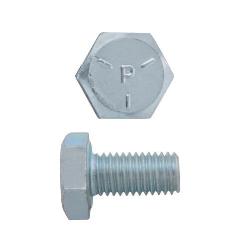 1/4"-28 x 1/2" Hex Head Cap Bolts Grade 5 UNF Zinc FT | 105076-305