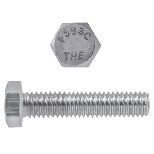 5/16"-18 x 1-1/4" Hex Head Cap Bolts 18.8 Stainless Steel UNC FT | 1055000-446