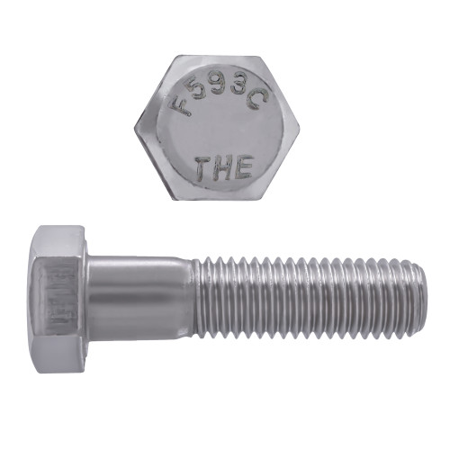 5/8"-11 x 2-1/4" Hex Head Cap Screws 18.8 Stainless Steel UNC PT | 1055000-676