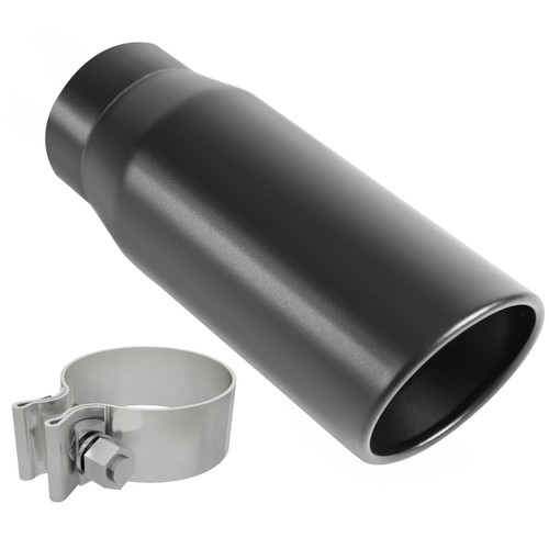 Single Exhaust Tip - 3in. Inlet/4in. Outlet | 25K35236