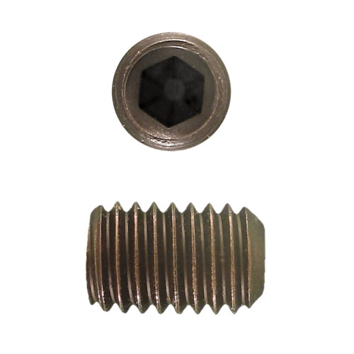 #10-32 x 1/4" Socket Head Socket Set Screws Cup Point Bare Metal UNRF | 105139-185