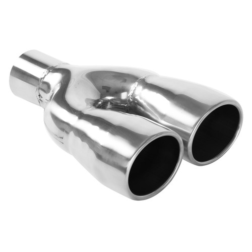 Dual Exhaust Tip - 2.25in. Inlet/3 x 3.75in. Outlet | 25K35169