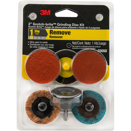 Scotch-Brite Grinding Disc Kit, 2 inch | MMM03050NA