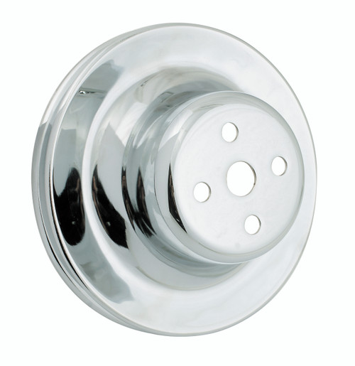 Pulley, Water Pump Single Crv Small Block Ford Chrome | MRG8826