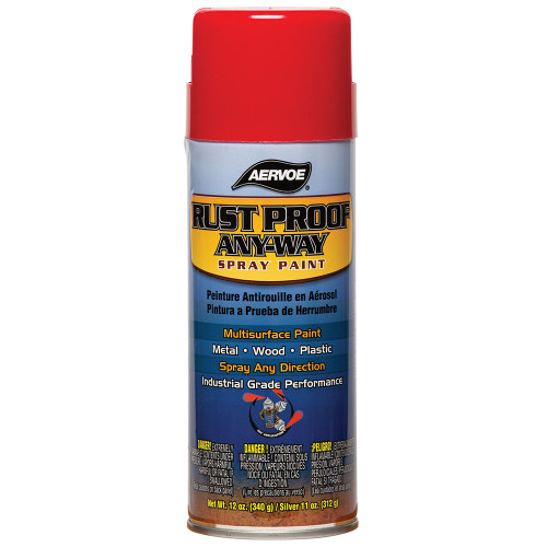 Rust Proof Any-Way Spray Paint, School Bus Yellow | AER178