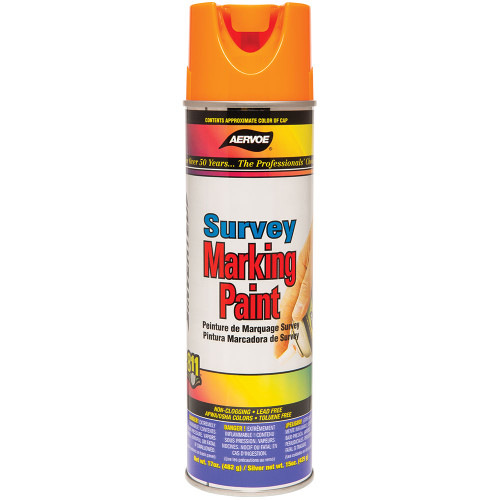 Survey Marking Paint, Fluorescent Yellow | AER226