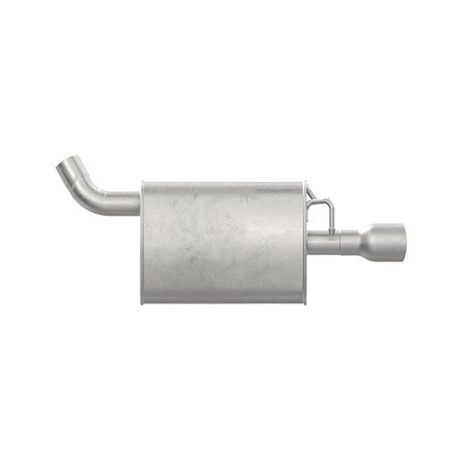 Quiet-Flow SS Direct Fit Exhaust Muffler Assembly 2.25" Inlet (ID) 3.5" Outlet (OD) | WEX73015