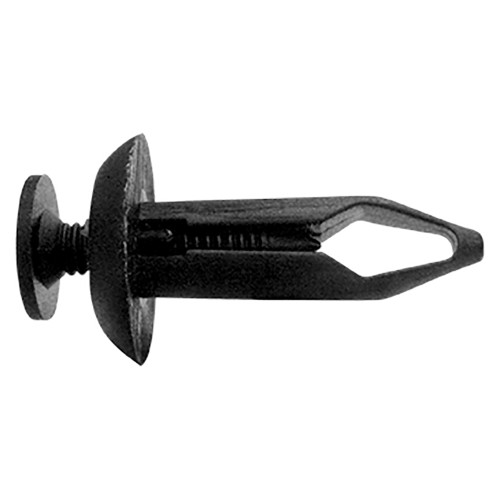 Black Nylon Push-Type Retainer | 105247-396