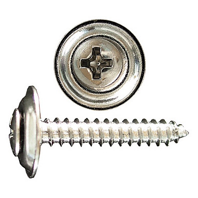 #8 x 5/8" Oval Head SEMS Phlp Drive Trim Screws Steel Black Oxide | 105229-849