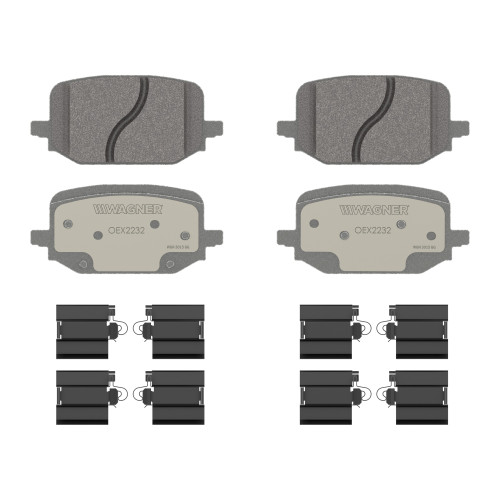 OEX Rear Disc Brake Pad Set Premium Ceramic | WAGOEX2232