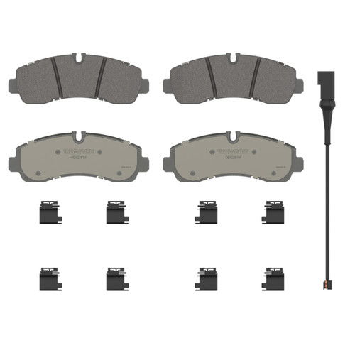 OEX Rear Disc Brake Pad Set Premium Semi - Met | WAGOEX2281M
