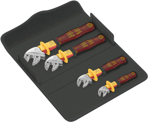 Joker 4pc VDE-insulated Self-Setting Spanner Set | WER05020170001