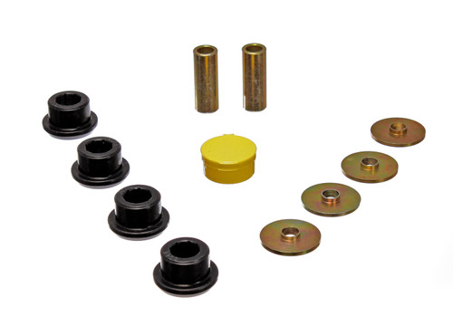 Trailing Arm Bushing Set, Black, Rear, Incl. Capwashers, Must Reuse Existing Outer Metal Shells, Performance Polyurethane | 3063.3191G