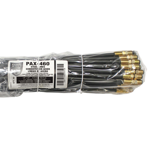 Domestic Poly-Armour PVF Steel Brake Line 1/4 x 60" | AGSPA-460