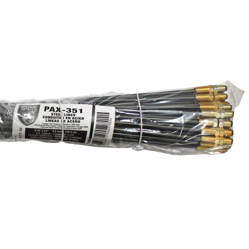 Domestic Poly-Armour PVF Steel Brake Line 3/16 x 51" | AGSPA-351