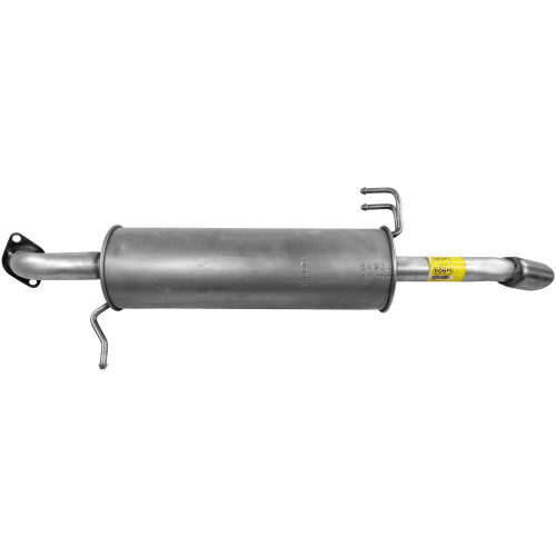 Quiet-Flow SS Direct Fit Exhaust Muffler Assembly 2" Inlet (OD) 2.5" Outlet (OD) | WEX54904
