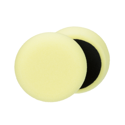 DA Polishing Power Pads - Yellow - 4" (10.16cm) - 2 Pack | 486G3508C