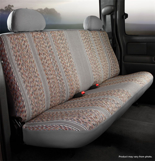TR40 Series - Wrangler Saddleblanket Custom Fit Front Seat Cover - Gray | 947TR47-21 GRAY