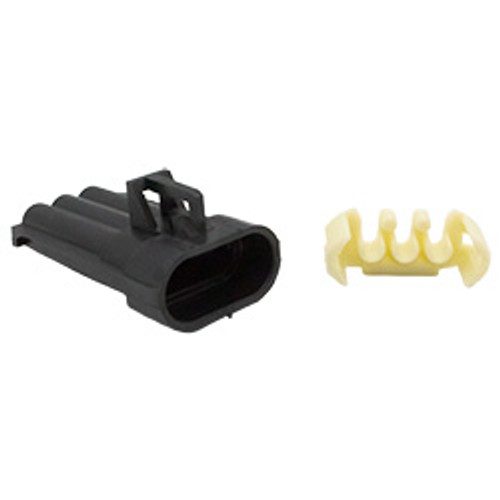 2 PCS 3-Way 150 Series Male Housing Assembly Metri-Pack | 113517-91