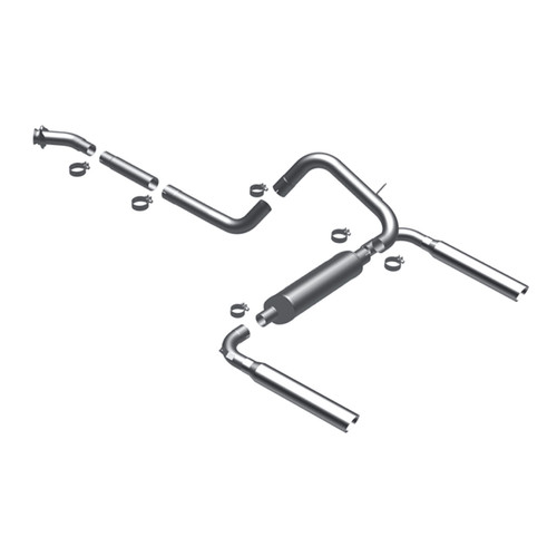 Street Series Stainless Cat-Back System | 25K16829