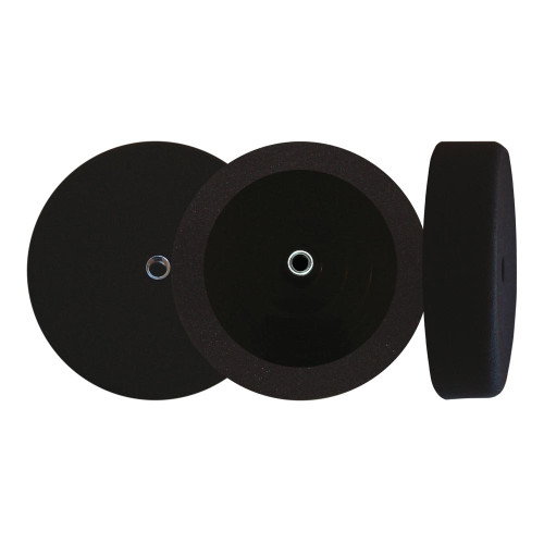 8" Black Flat Face Finishing Foam B / Plate | 8602000P