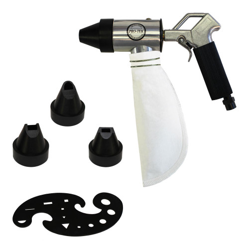 Spot Sand Blaster With 4 Tips And Patern Stencil | 8609171