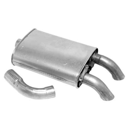Quiet-Flow SS Direct Fit Exhaust Muffler 2.25" Inlet (ID) 2.25" Outlet (OD) | WEX22324