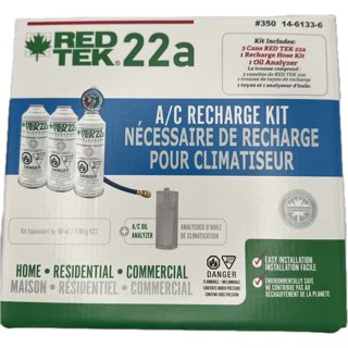22a Refrigerant Recharge Kit - 3 x 8oz Cans | RTR350